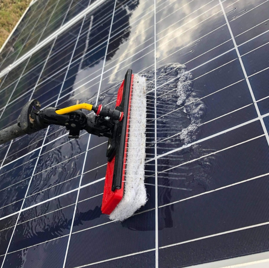 Limpieza exterior con hidrolimpiadora